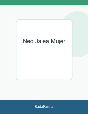 NEO Jalea para la mujer