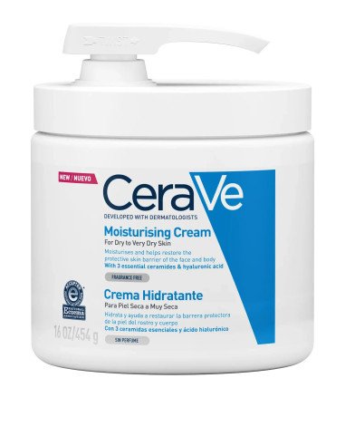 CeraVe: ▷ Crema hidratante [ con dosificador ]