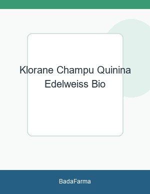 Klorane: ▷ Champú a la Quinina Edelweiss BIO