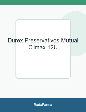 Durex:  ▷ Preservativos Mutual Climax [ 12 unidades ]