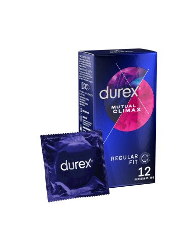 Durex:  ▷ Preservativos Mutual Climax [ 12 unidades ]