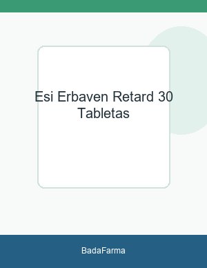 ESI | ERBAVEN RETARD 30 TABLETAS
