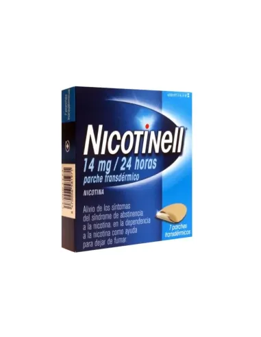 NICOTINELL 14 MG 24H 7 PARCHES